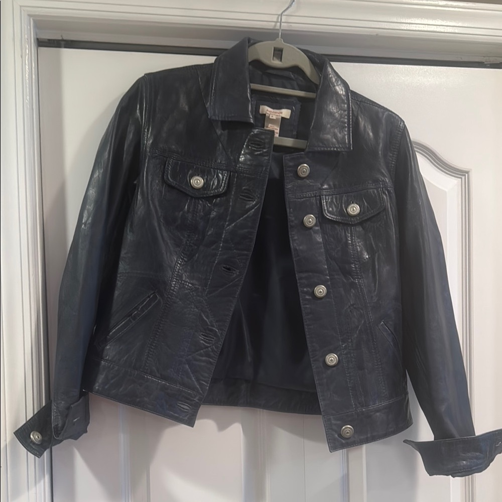 Women's Sundance Black Leather Jacket